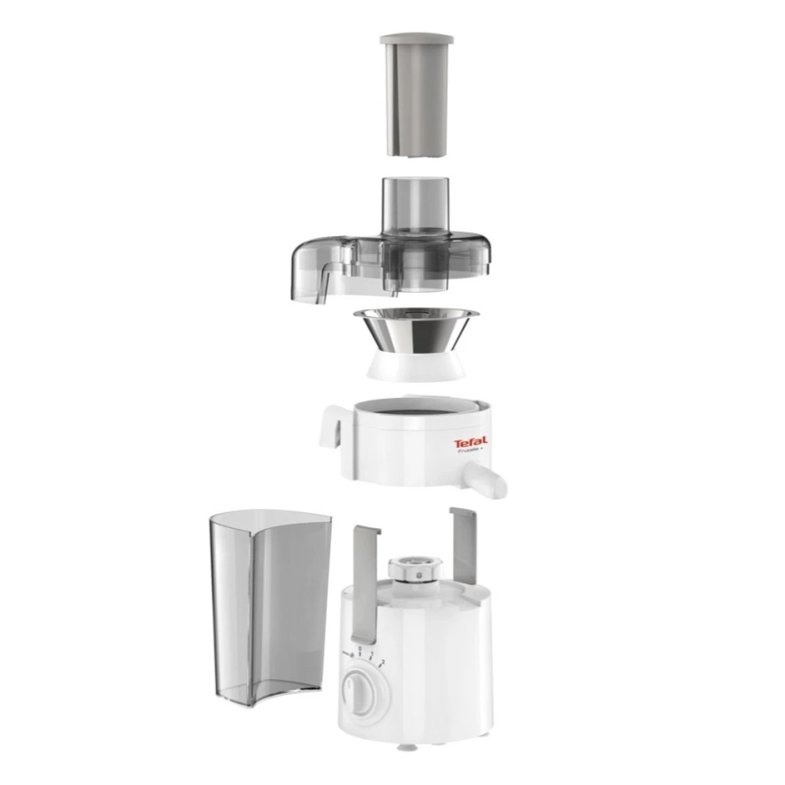 Tefal - Juicer FRUTELIA PLUS 350W/230V vit