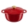 Tefal - Kastrull med lock 24 cm AIR röd