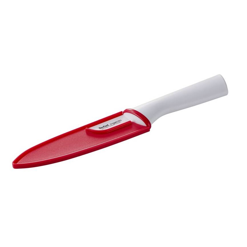 Tefal - Keramik Kniv chef INGENIO 16 cm vit/röd