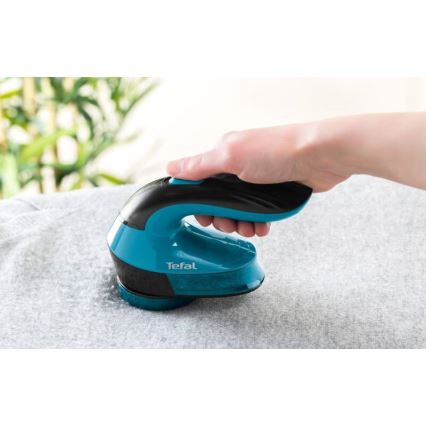 Tefal - Klädvårdsrulle LINT 2xAA svart/blå