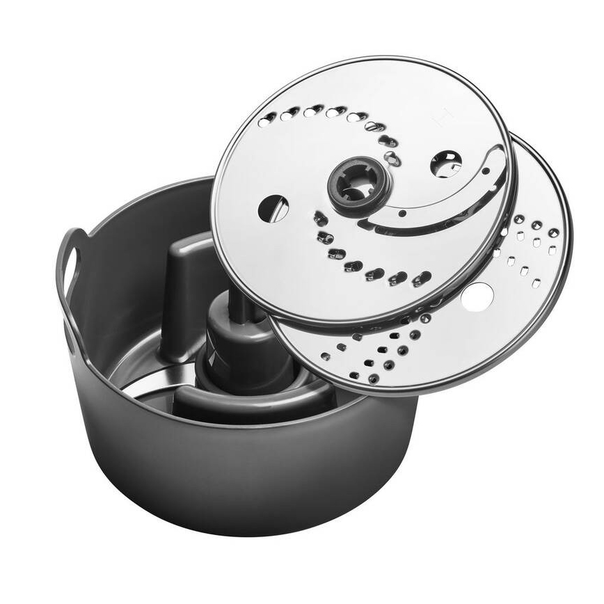 Tefal - Köksrobot DOUBLE FORCE 1000W/230V svart