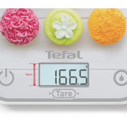 Tefal - Köksvåg OPTISS 2xAAA färgrik