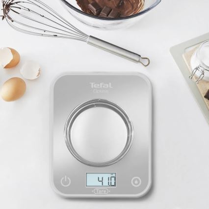Tefal - Köksvåg OPTISS 2xAAA grå