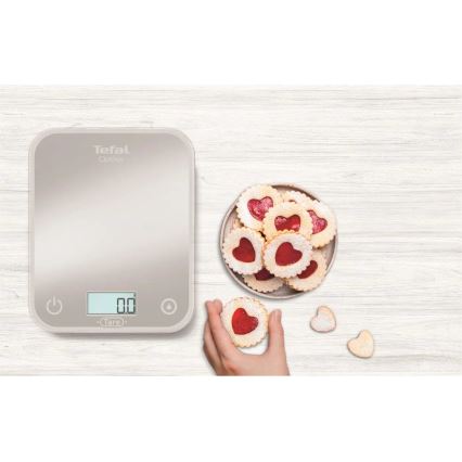 Tefal - Köksvåg OPTISS 2xAAA grå