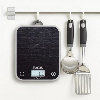 Tefal - Köksvåg OPTISS 2xAAA svart