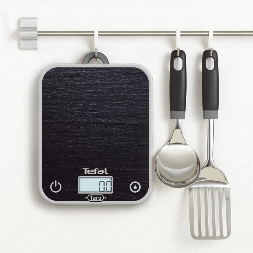 Tefal - Köksvåg OPTISS 2xAAA svart