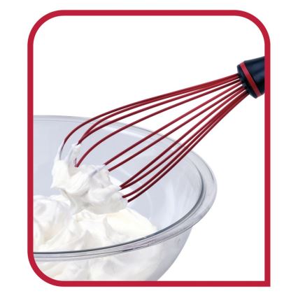 Tefal - Köksvisp INGENIO svart/röd
