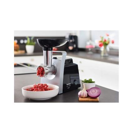 Tefal - köttkvarn 7i1 1400W/230V svart/silver