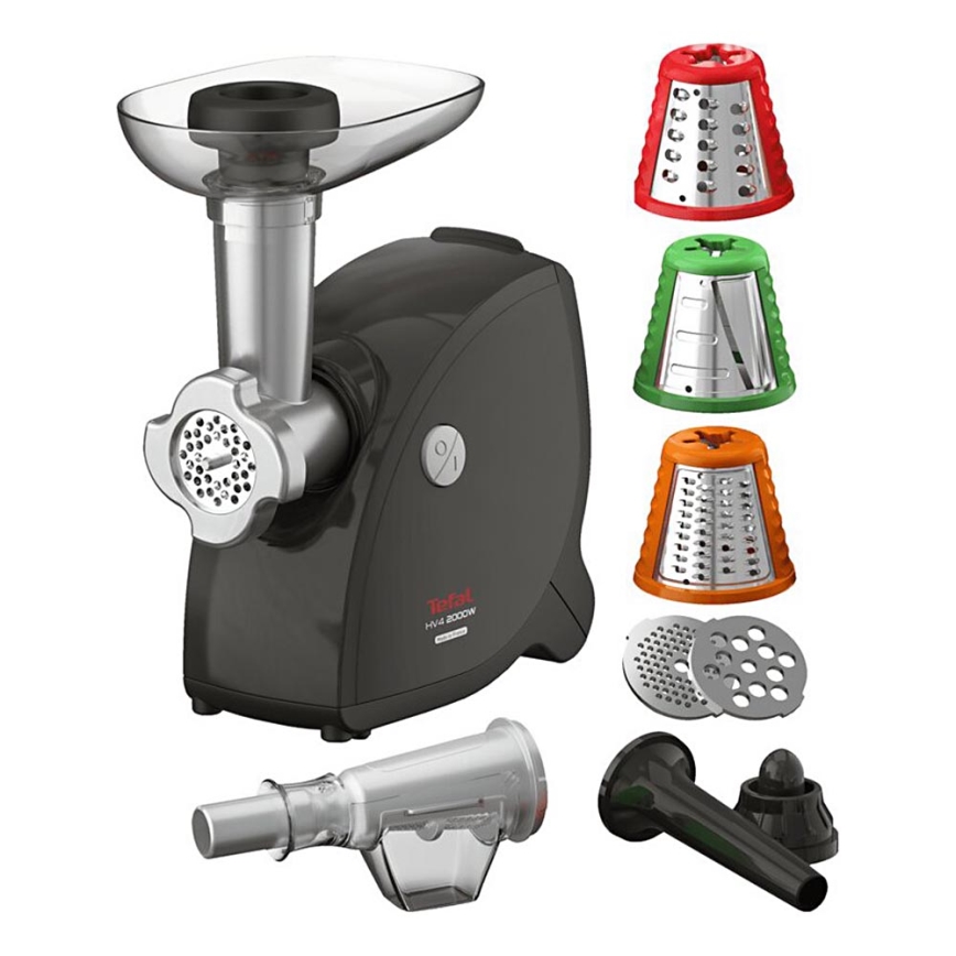 Tefal - köttkvarn 9i1 2000W/230V svart