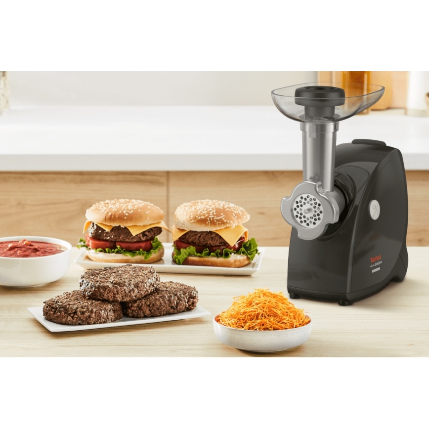 Tefal - köttkvarn 9i1 2000W/230V svart