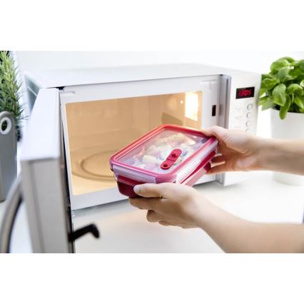 Tefal - Matförvaringsburk 0,8 l MASTER SEAL MICRO röd