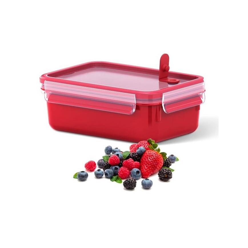 Tefal - Matförvaringsburk 0,8 l MASTER SEAL MICRO röd