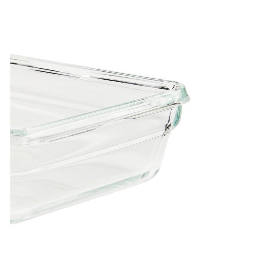 Tefal - Matlåda 0,45 l MSEAL GLASS röd/glas