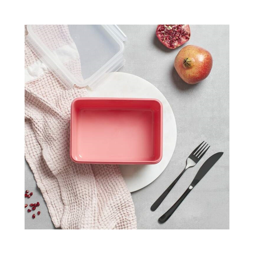 Tefal - Matlåda 2,2 l MSEAL COLOR rosa
