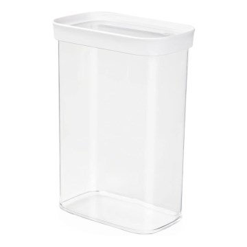 Tefal - Matlåda 2,2 l OPTIMA vit/genomskinlig