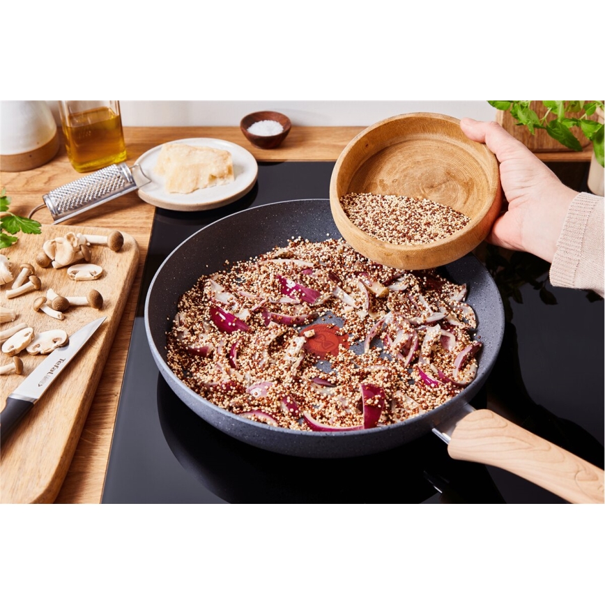 Tefal - Stekpanna NATURAL FORCE 28 cm