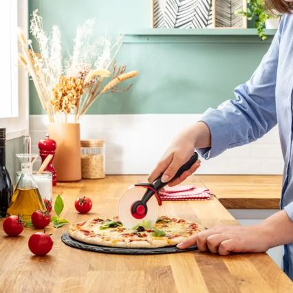 Tefal - Pizzaskärare INGENIO rostfri/svart