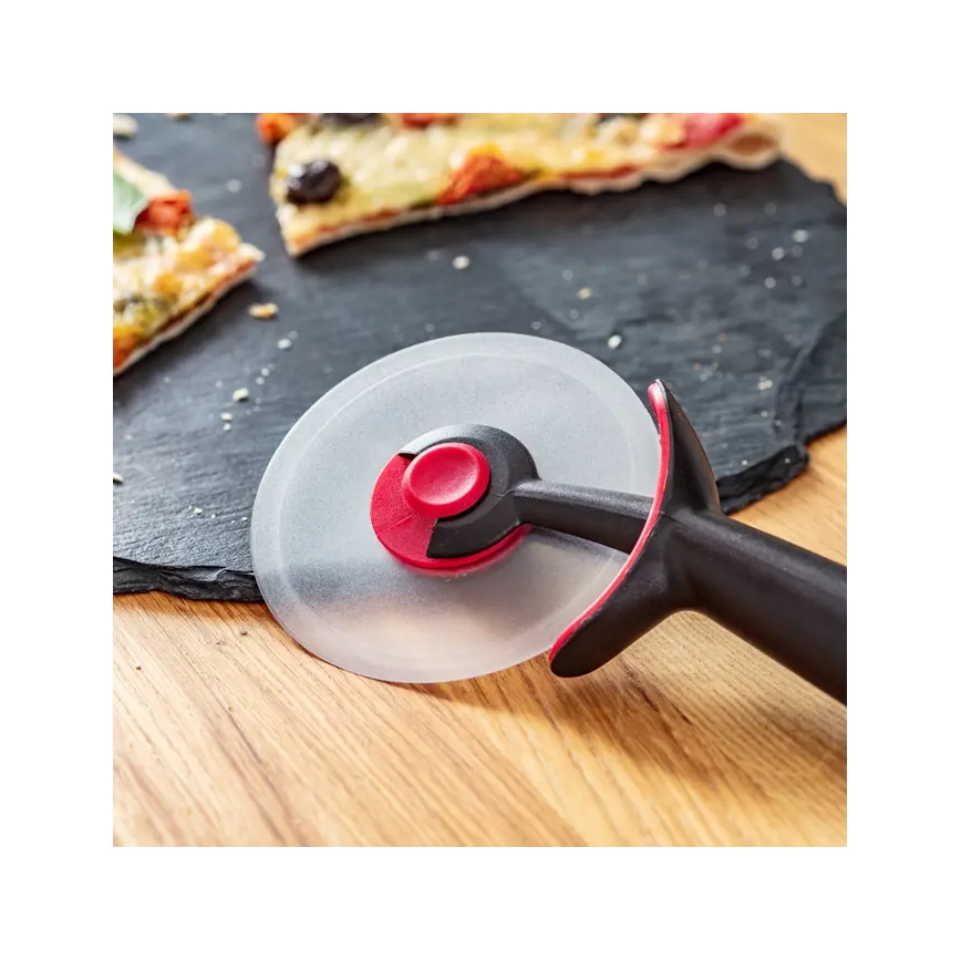 Tefal - Pizzaskärare INGENIO rostfri/svart