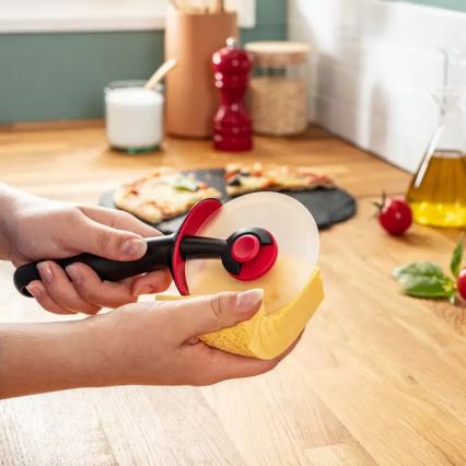 Tefal - Pizzaskärare INGENIO rostfri/svart