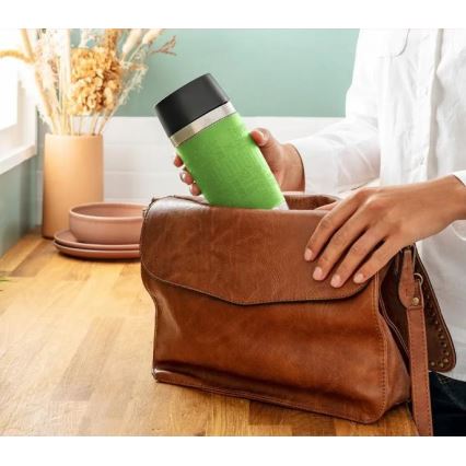 Tefal - Resemugg 360 ml TRAVEL MUG rostfri/grön