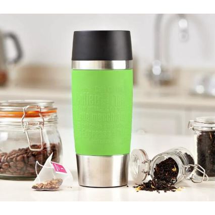 Tefal - Resemugg 360 ml TRAVEL MUG rostfri/grön
