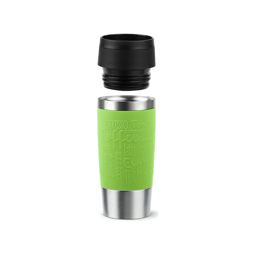 Tefal - Resemugg 360 ml TRAVEL MUG rostfri/grön