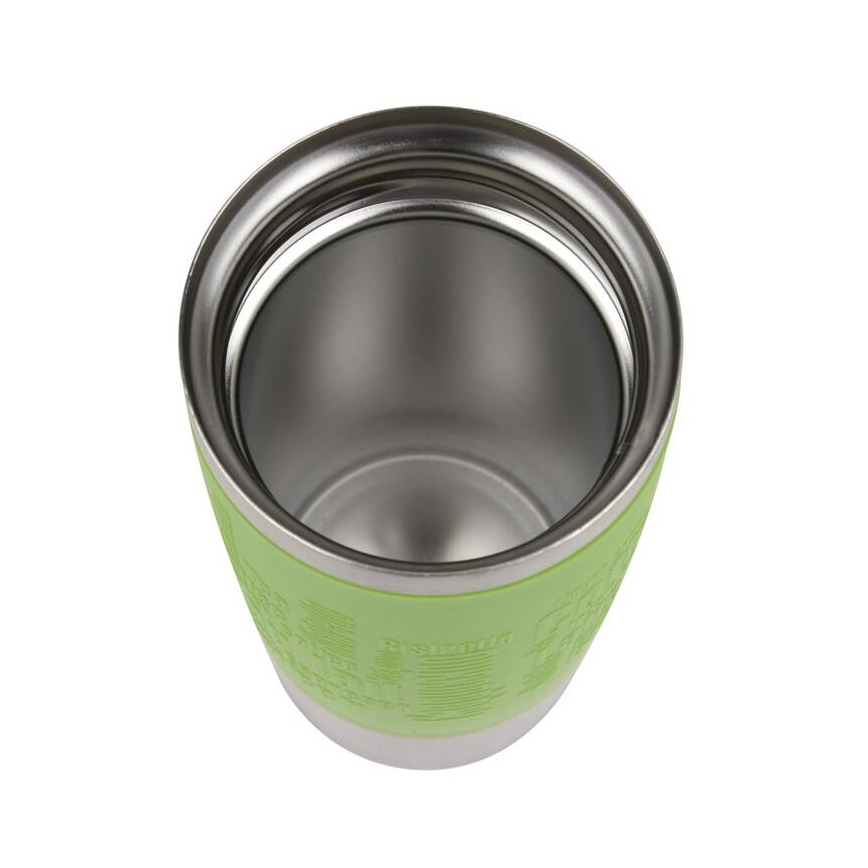 Tefal - Resemugg 360 ml TRAVEL MUG rostfri/grön