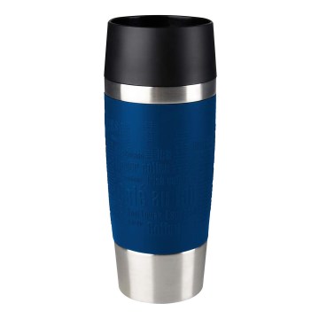 Tefal - Resemugg 360 ml TRAVEL MUG rostfri/mörkblå