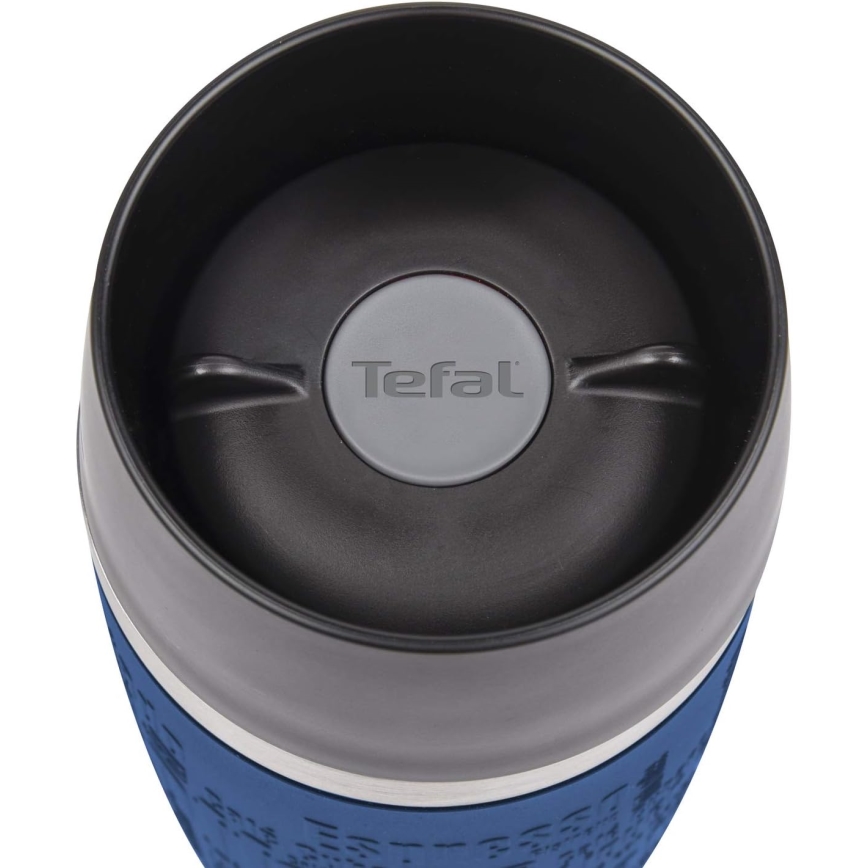 Tefal - Resemugg 360 ml TRAVEL MUG rostfri/mörkblå