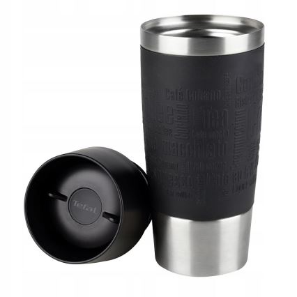 Tefal - Resemugg 360 ml TRAVEL MUG rostfri/svart
