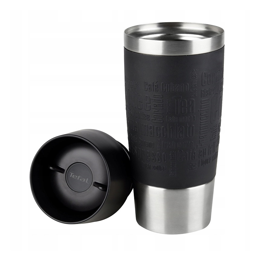 Tefal - Resemugg 360 ml TRAVEL MUG rostfri/svart