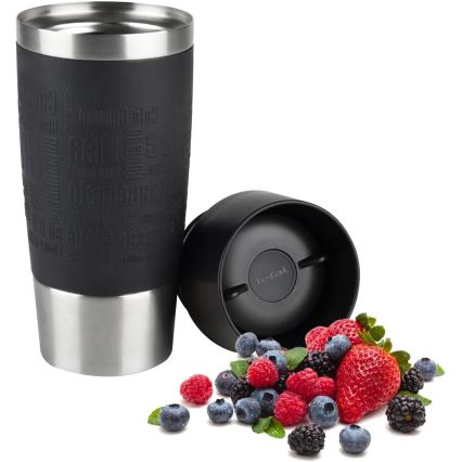 Tefal - Resemugg 360 ml TRAVEL MUG rostfri/svart