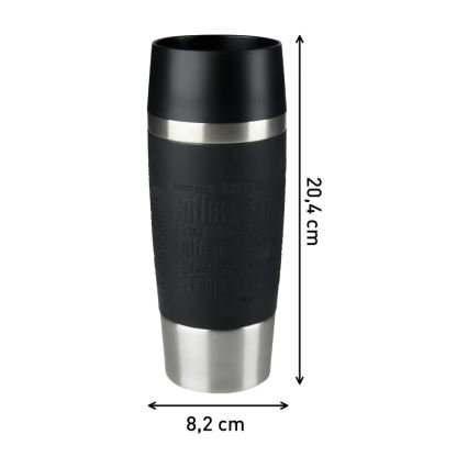 Tefal - Resemugg 360 ml TRAVEL MUG rostfri/svart