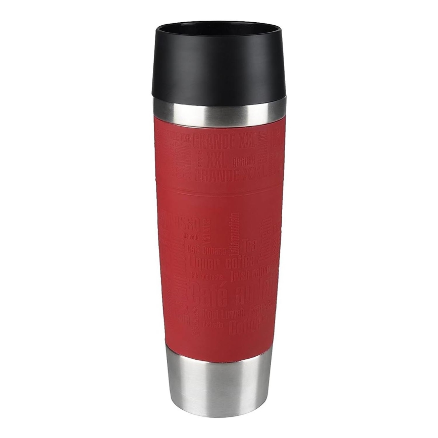 Tefal - Resemugg 500 ml TRAVEL MUG rostfri/röd