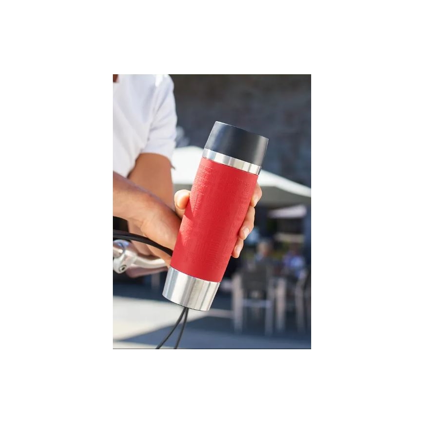 Tefal - Resemugg 500 ml TRAVEL MUG rostfri/röd