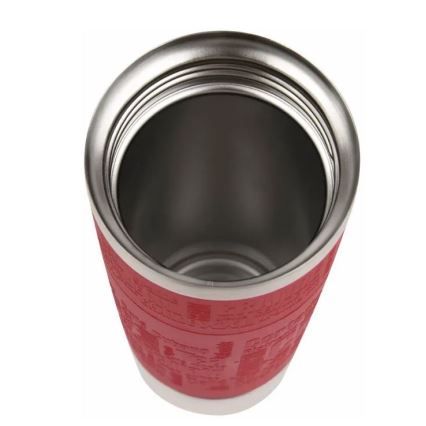 Tefal - Resemugg 500 ml TRAVEL MUG rostfri/röd