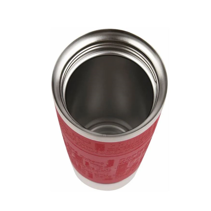 Tefal - Resemugg 500 ml TRAVEL MUG rostfri/röd