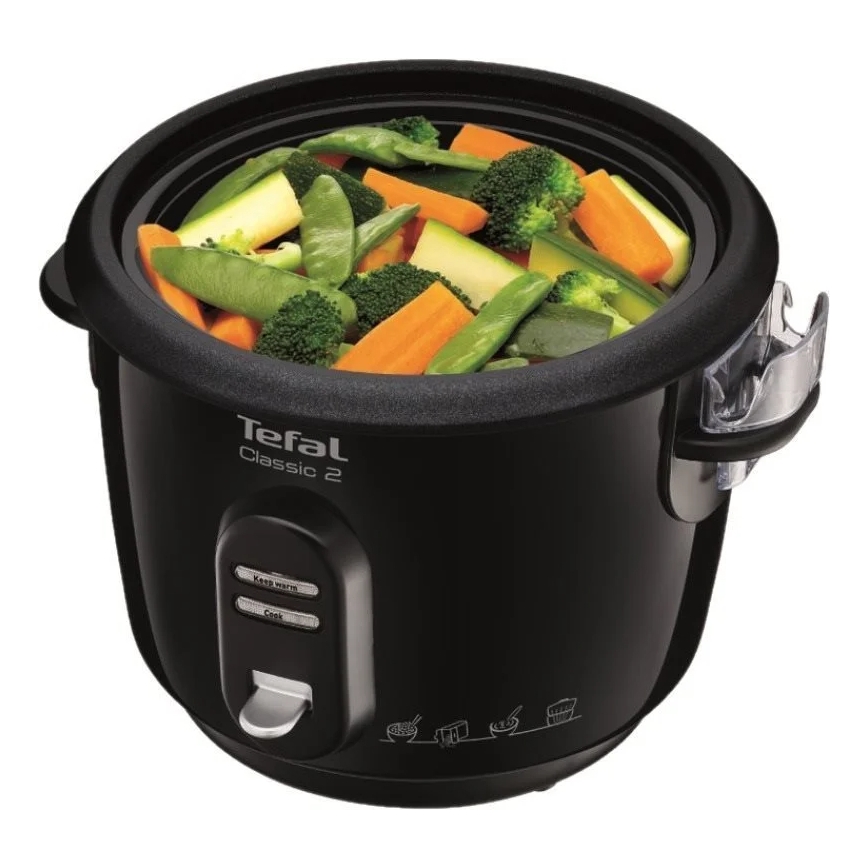 Tefal - Riskokare CLASSIC 500W/230V 3 l svart