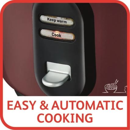 Tefal - Riskokare CLASSIC 600W/230V 5 l svart