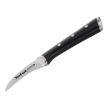 Tefal - Rostfritt stål utstickarkniv ICE FORCE 7 cm blank krom/svart