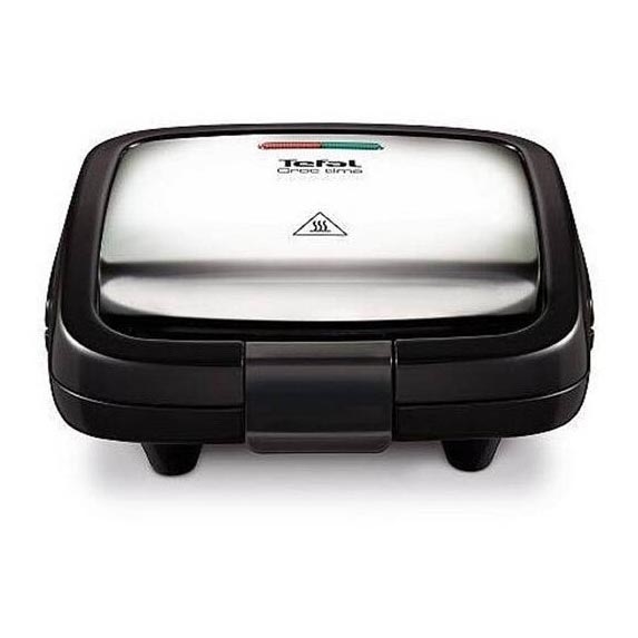 Tefal - Sandwich järn CROC TIME 700W/230V svart/krom