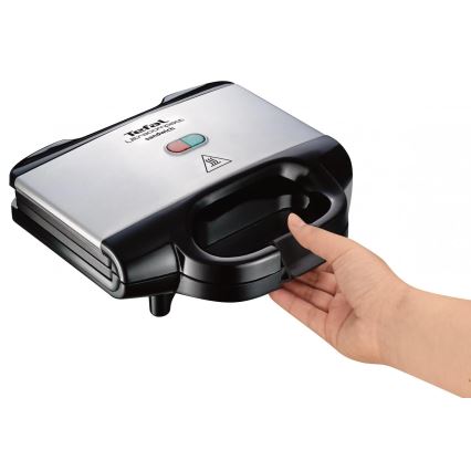 Tefal - Sandwich järn ULTRACOMPACT 700W/230V svart/krom