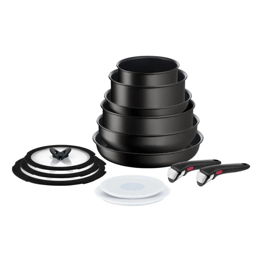 Tefal - Sätt med matlagningsutrustning 13 delar INGENIO Unlimited