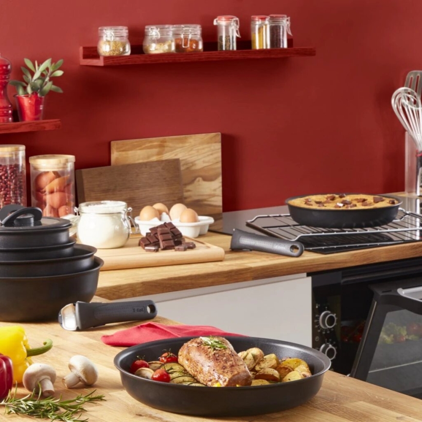 Tefal - Sätt med matlagningsutrustning 3 delar INGENIO Unlimited