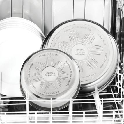 Tefal - Sätt med matlagningsutrustning 4 delar INGENIO EMOTION rostfri