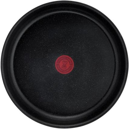 Tefal - Sätt med matlagningsutrustning 7 delar INGENIO BLACK STONE