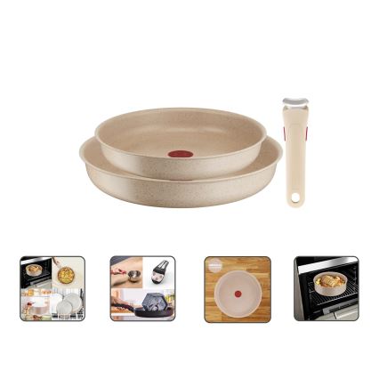 Tefal - Set med 3 stekpannor INGENIO DELIGHT