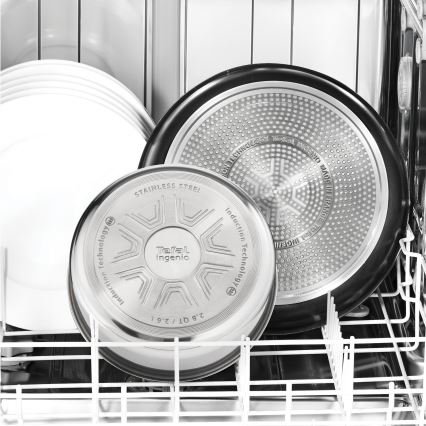 Tefal - Set med 5 delar INGENIO COOK i rostfritt stål