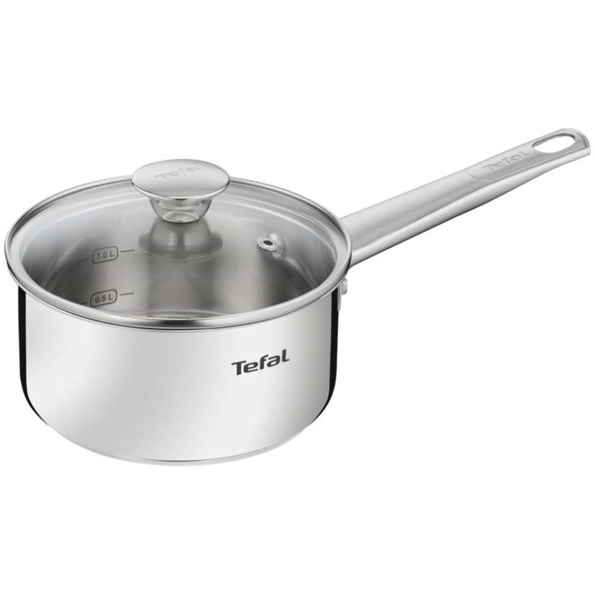 Tefal - Set med grytor 10 delar COOK EAT rostfri