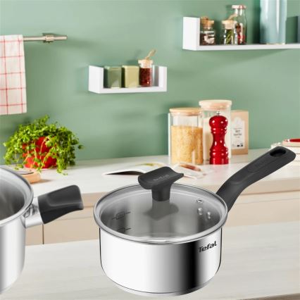 Tefal - Set med grytor 6 delar DELICIOUS rostfri